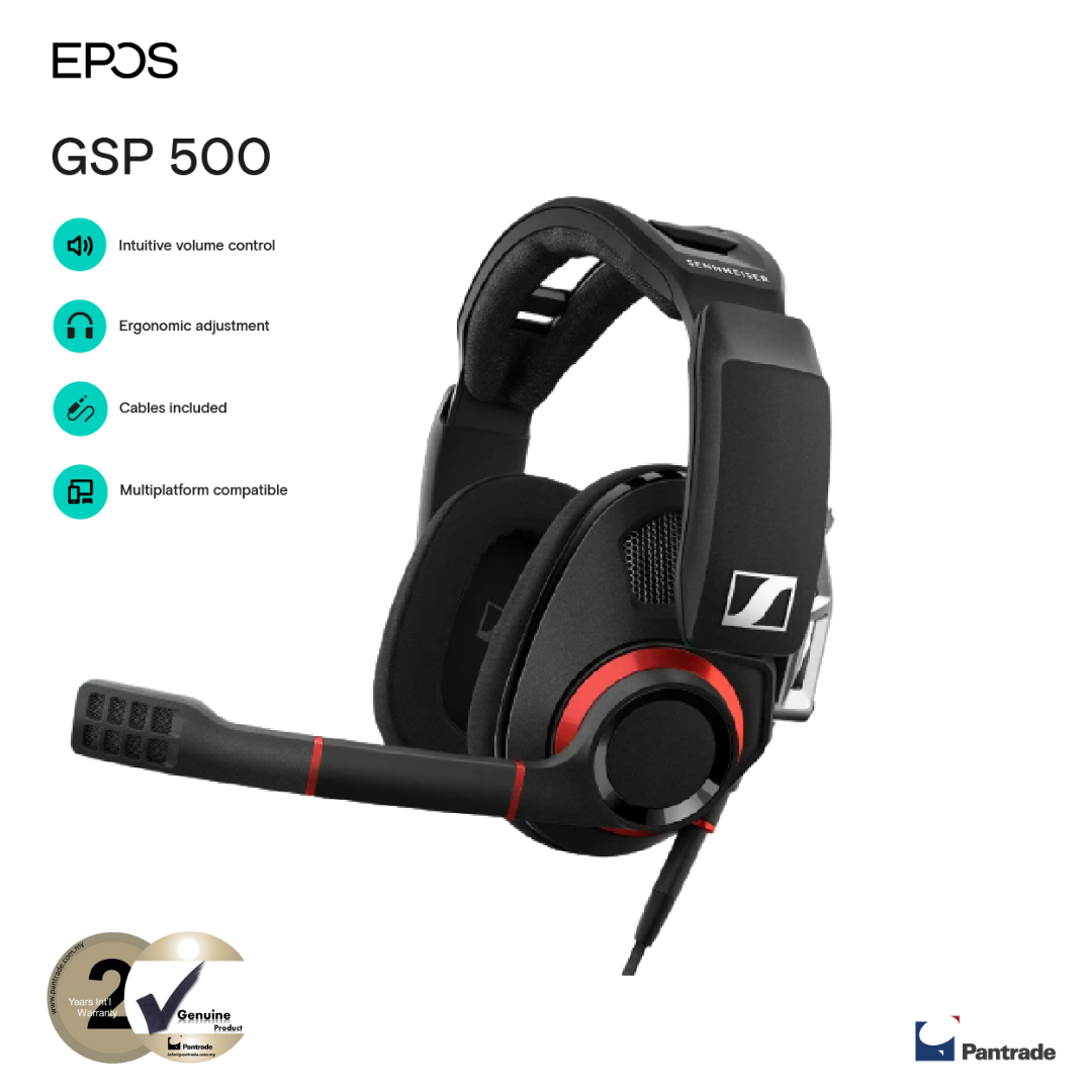 EPOS Sennheiser GSP 500 Open Acoustic Gaming Headset