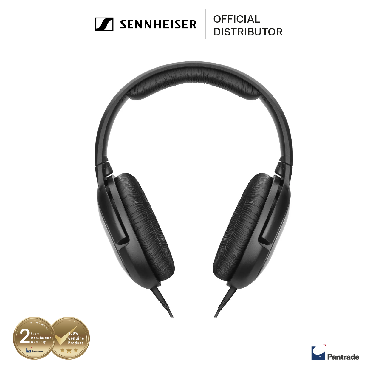 Sennheiser HD 206 ClosedBack Over Ear Headphones