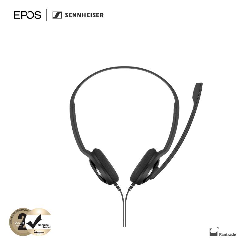 EPOS | Sennheiser PC 3 CHAT - Stereo Chat Headset for Internet Telephony,  Voip, Skype