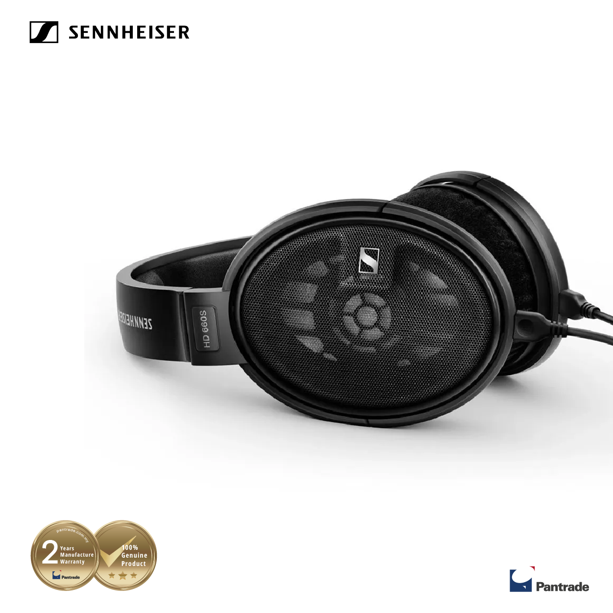 Sennheiser HD 660S Open Back Audiophile Headphones black