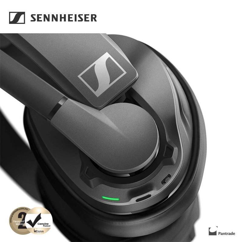 EPOS | Sennheiser GSP 370 Wireless Gaming Headset - Noise-cancelling microphone Black