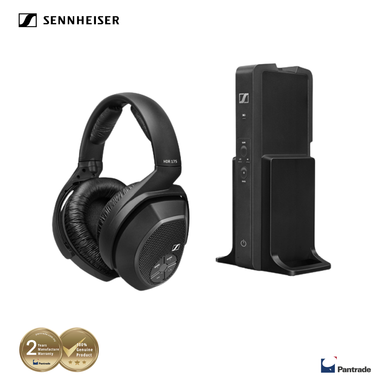 Sennheiser RS 175U Digital Wireless TV and Home Audio Headphone System
