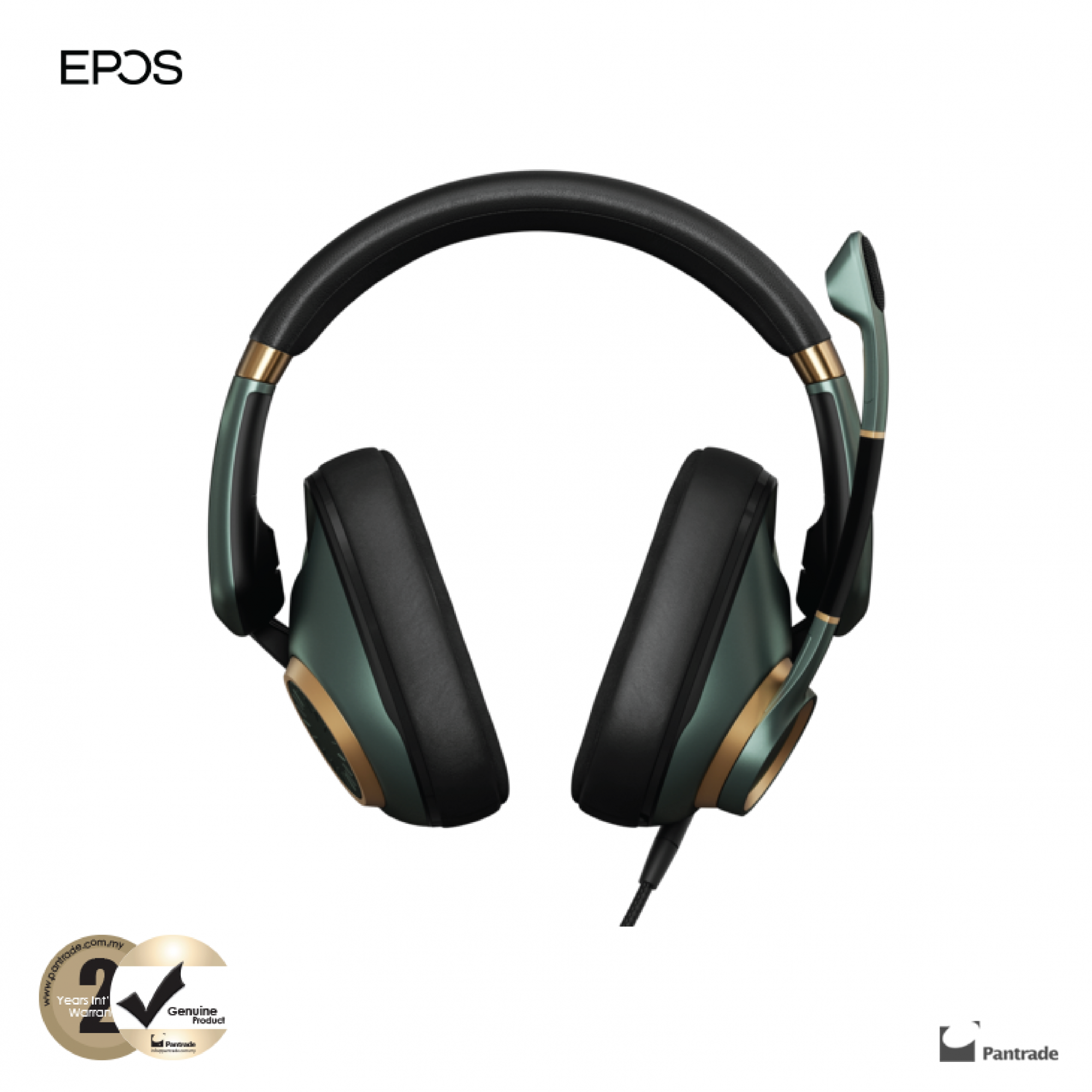 EPOS H6PRO Closed Acoustic Gaming Headset For Mobile Phone, PC / Soft Phone, PS4, Xbox One