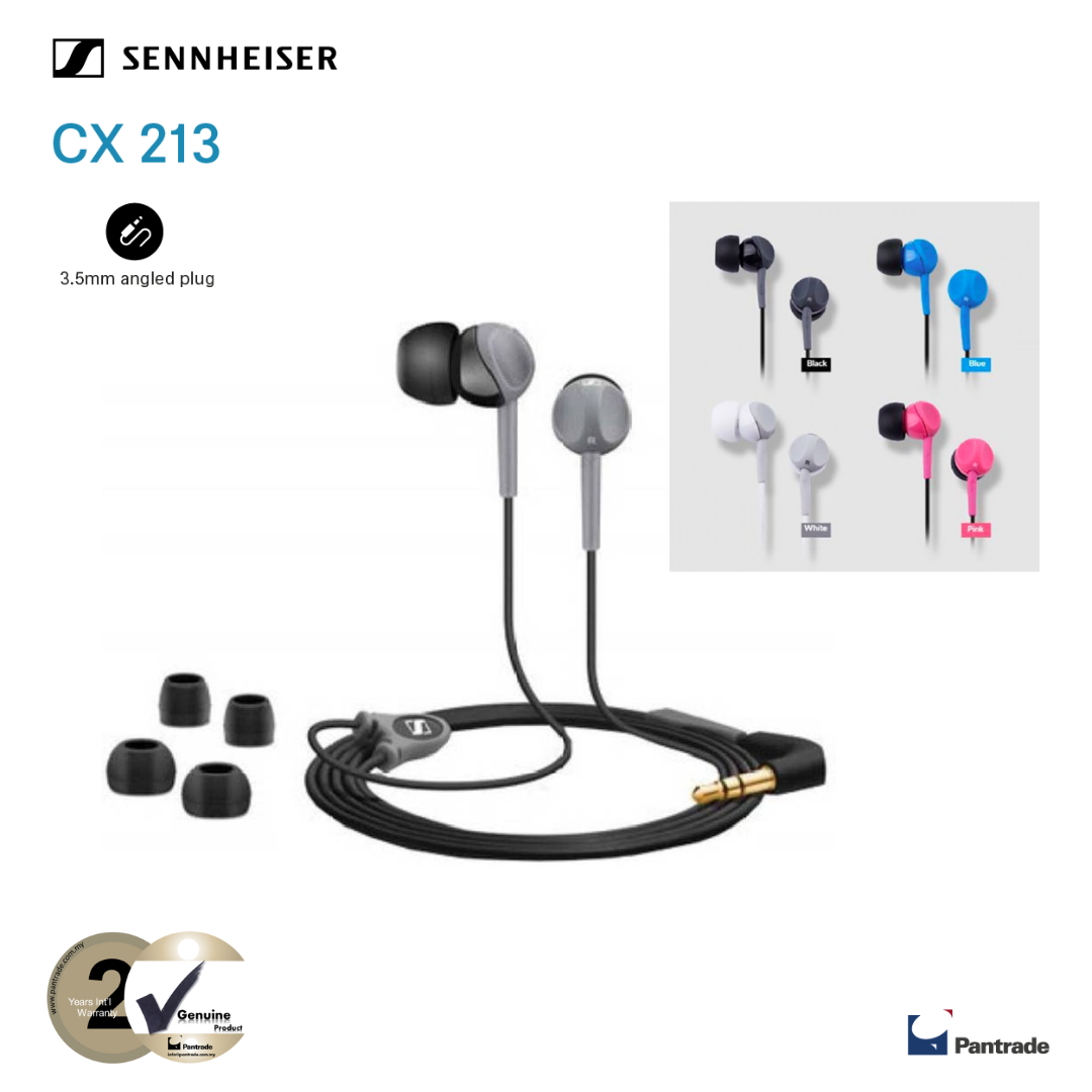 Sennheiser CX 213 Earphones (Blue)