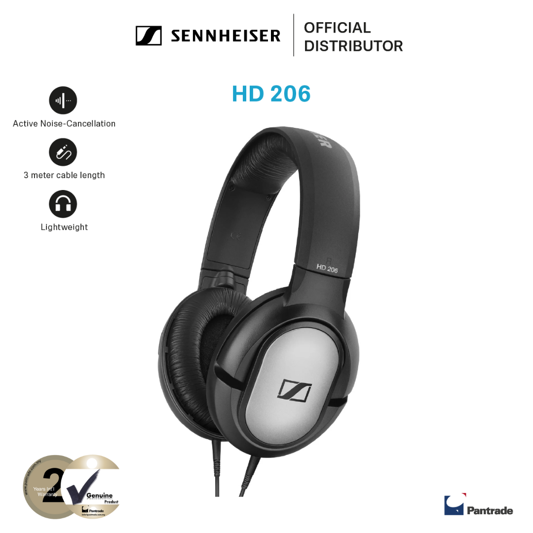 Sennheiser Headset Sennheiser Hd 206 For Music Production